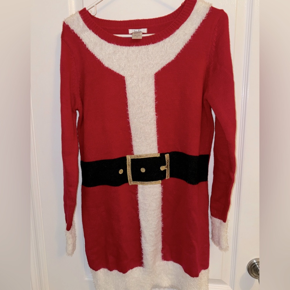 Women's Holiday Santa Sweater Size Medium